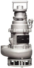 SandPIPER - 1/2" NPT, Submersible, Air Operated Diaphragm Pump - Aluminum Housing - Exact Industrial Supply