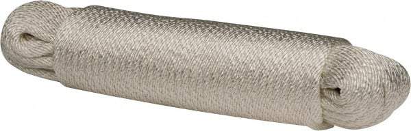 Value Collection - 50' Max Length Nylon Solid Braid Rope - 3/8" Diam, 288 Lb Capacity - Exact Industrial Supply