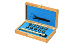 3/4" SH; 2.5" Projection - Straight Shank Collet Chuck Set - Exact Industrial Supply