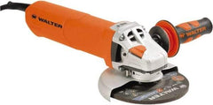 WALTER Surface Technologies - 6" Wheel Diam, 9,600 RPM, Corded Angle & Disc Grinder - 5/8-11 Spindle - Exact Industrial Supply