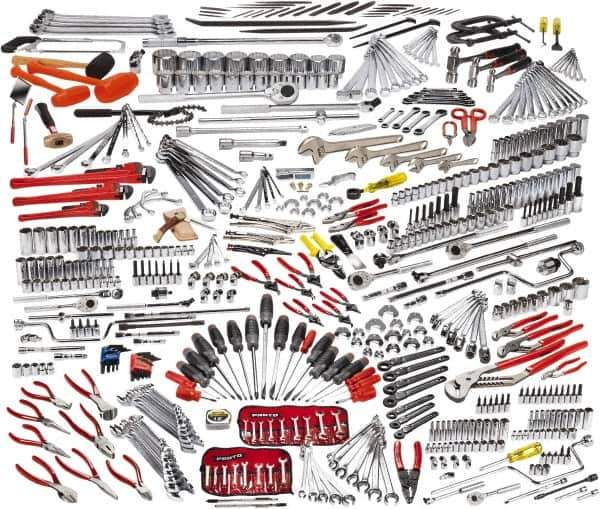 Proto - 613 Piece Master Tool Set - Comes in Workstation - Exact Industrial Supply