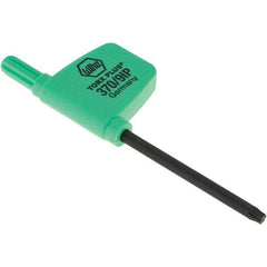 Wiha - IP9 Torx Plus Key - Flag-Style, 40mm Length Under Head, 2.9" OAL - Exact Industrial Supply