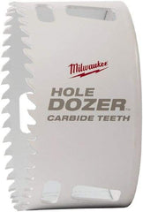 Milwaukee Tool - 3/4" Diam, 1-5/8" Cutting Depth, Hole Saw - Carbide-Tipped Saw, Toothed Edge - Exact Industrial Supply