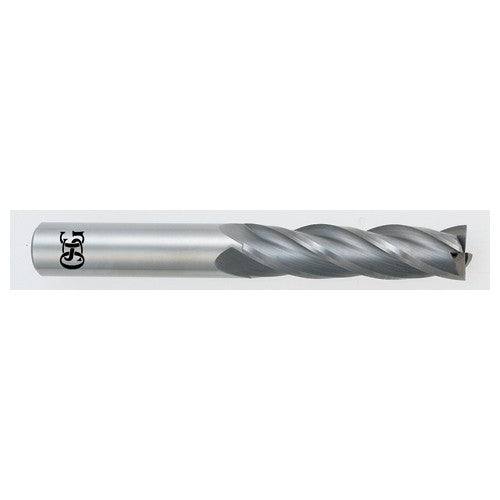 3/8″ Dia. × 3/8″ Shank × 1-1/8″ DOC × 3″ OAL, Carbide, TiAlN, 4 Flute, Solid End Mill