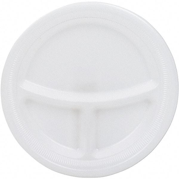 Solo - 9" Foam Plates - White - Exact Industrial Supply