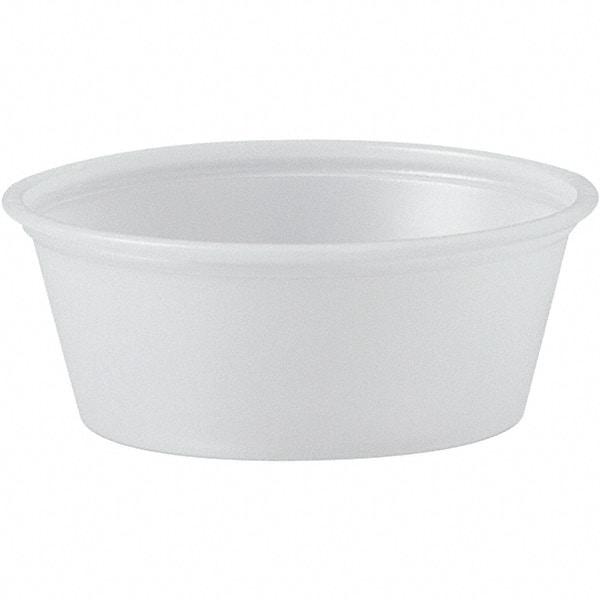 Solo - 1-1/2 oz Polystyrene Portion Cups - Translucent - Exact Industrial Supply