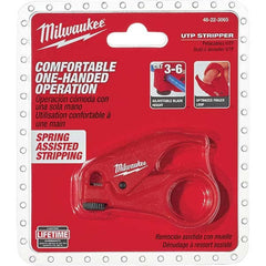 Milwaukee Tool - Wire & Cable Strippers Type: Wire Stripper Maximum Capacity: 6 AWG - Exact Industrial Supply