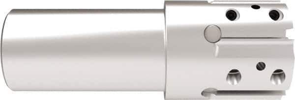 Allied Machine and Engineering - 44.58mm Cut Diam, 38.1mm Max Hole Depth, 32mm Shank Diam, Internal/External Indexable Thread Mill - Insert Style TN150K, 38.1mm Insert Size, 5 Inserts, Toolholder Style TNR, 114.3mm OAL - Exact Industrial Supply