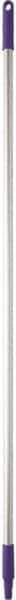 Vikan - 59 x 1" Aluminum Squeegee Handle - European Threaded Connection, Purple - Exact Industrial Supply