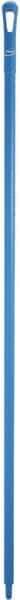 Vikan - 67 x 1-19/64" Polypropylene Squeegee Handle - European Threaded Connection, Blue - Exact Industrial Supply