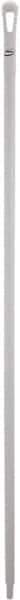 Vikan - 67 x 1-19/64" Polypropylene Squeegee Handle - European Threaded Connection, White - Exact Industrial Supply