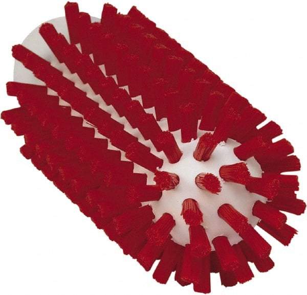 Vikan - 2" Diam Polyester Tube Brush - 5-3/4" OAL, 5-1/4" Head Length, Polypropylene Handle - Exact Industrial Supply