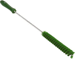 Vikan - 3/4" Diam Polyester Valve Brush - 19-5/8" OAL, 5-3/4" Head Length, Polypropylene & Stainless Steel Handle - Exact Industrial Supply
