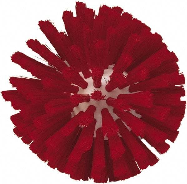 Vikan - 5" Diam Polyester Tube Brush - 4-1/2" OAL, 2-7/8" Head Length, Polypropylene Handle - Exact Industrial Supply