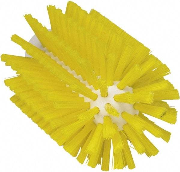 Vikan - 3" Diam Polyester Tube Brush - 6" OAL, 5-1/4" Head Length, Polypropylene Handle - Exact Industrial Supply