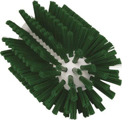 Vikan - 3" Diam Polyester Tube Brush - 6" OAL, 5-1/4" Head Length, Polypropylene Handle - Exact Industrial Supply