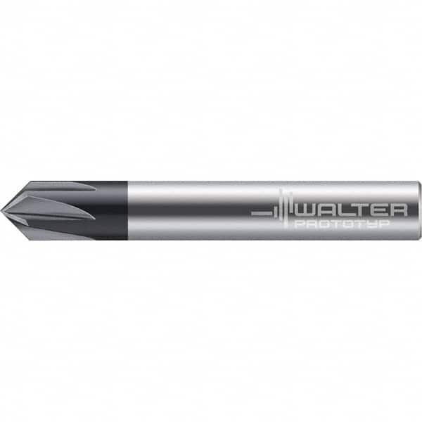Walter-Prototyp - 1mm Diam Solid Carbide Chamfer Mill - Exact Industrial Supply