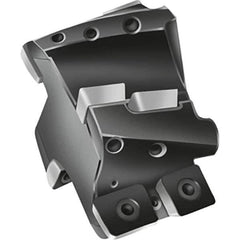 Walter - 63mm Cut Diam, 24mm OAL, Indexable Square Shoulder End Mill - 0° Lead Angle, Through Coolant, Series F2238C.CE - Exact Industrial Supply