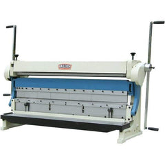 Baileigh - Combination Roller, Shear & Brake Machines Maximum Mild Steel Shearing Capacity (Gauge): 16 Maximum Mild Steel Bending Capacity (Gauge): 16 - Exact Industrial Supply