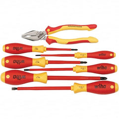 Wiha - 7 Piece Insulated Hand Tool Set - Exact Industrial Supply