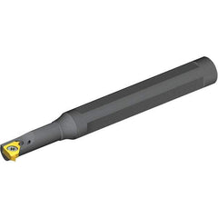 Vargus - Internal Thread, Right Hand Cut, 10mm Shank Width x 9.4mm Shank Height Indexable Threading Toolholder - 109mm OAL, 5LKIR Insert Compatibility, BNVRC Toolholder, Series Mini L - Exact Industrial Supply