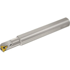 Vargus - Internal Thread, Right Hand Cut, 40mm Shank Width x 36mm Shank Height Indexable Threading Toolholder - 300mm OAL, 4FIR Insert Compatibility, AVRC Toolholder, Series F Style - Exact Industrial Supply