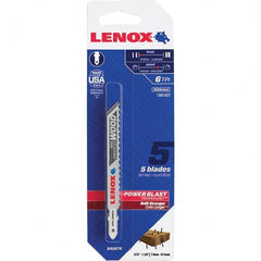 Lenox - Jig Saw Blades Blade Material: Bi-Metal Blade Length (Inch): 4 - Exact Industrial Supply