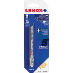 Lenox - Jig Saw Blades Blade Material: Bi-Metal Blade Length (Inch): 3-1/2 - Exact Industrial Supply