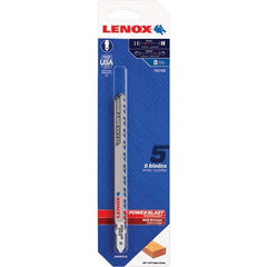 Lenox - Jig Saw Blades Blade Material: Bi-Metal Blade Length (Inch): 4-5/8 - Exact Industrial Supply