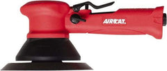 AIRCAT - 6" Max Disc, 10,000 RPM, Pneumatic Handheld Disc Sander - 2.5 CFM, 1/4" Inlet, 0.3 hp, 90 psi - Exact Industrial Supply