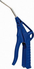 CEJN - 232 Max psi Bent Fixed Tube Pistol Grip Blow Gun - 1/4 NPT, 4" Tube Length, Polyacetate - Exact Industrial Supply