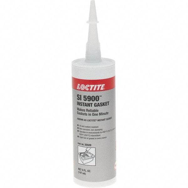 Loctite - 5 oz Cartridge Black RTV Silicone Gasket Sealant - Exact Industrial Supply