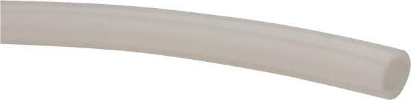 Value Collection - 3/8" ID x 1/2" OD, 1/16" Wall Thickness, Cut to Length (50' Standard Length) PTFE Tube - Natural White, 60 Hardness - Exact Industrial Supply