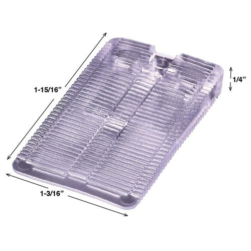 WEDGIES STANDARD FLEXIBLE CLEAR - Exact Industrial Supply