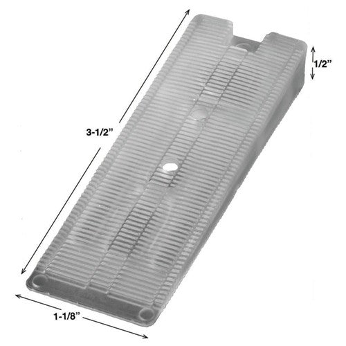 WEDGIES LARGE RIGID TRANSLUCENT - Exact Industrial Supply