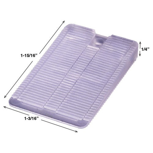 WEDGIES STANDARD RIGID TRANSLUCENT - Exact Industrial Supply