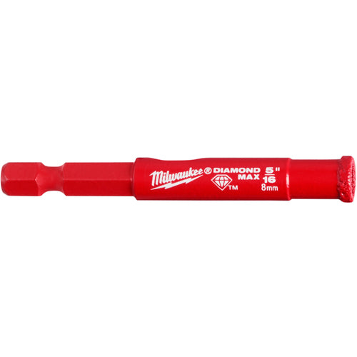 5/16″ Diamond Grit One Piece Hole Saw - Milwaukee - Exact Industrial Supply