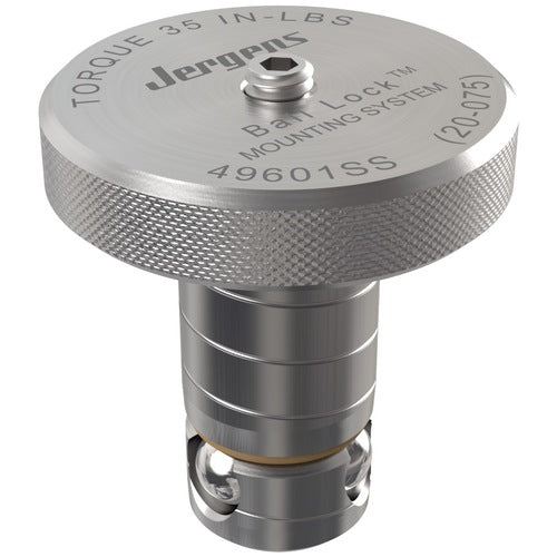 Shank, 50 mm Shank Diameter × 1-1/2″ Fixture Plate Thickness, Stainless Steel