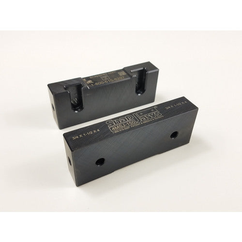 Machine Soft Jaw 4 × 3/4 × 1-1/2 1 Pr - Exact Industrial Supply