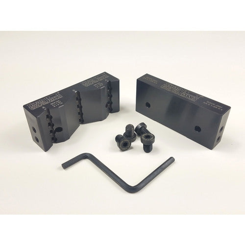 5/8-4″ 4″ Vertical Vee Jaw 1 Set - Exact Industrial Supply