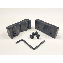 5/8-4″ 4″ Vertical Vee Jaw 1 Set - Exact Industrial Supply