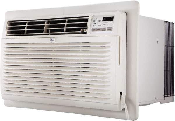 LG Electronics - 9800 BTU, 115 Volt Thru-the-Wall Air Conditioner - 9.2 Amp Rating, 9.8 EER Rating, 27" Wide x 22-7/16" Deep x 17" High - Exact Industrial Supply