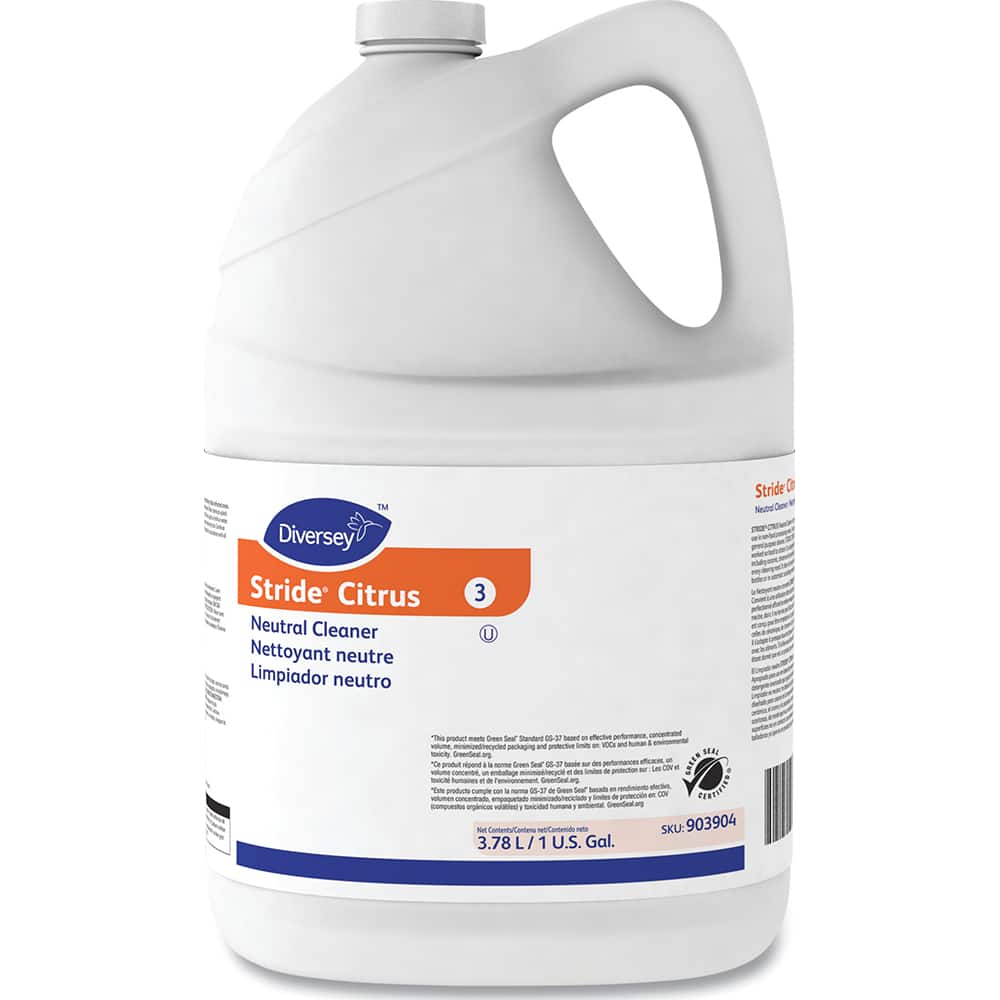 Stride Citrus Neutral Cleaner, 1 Gal, Manual, 4/CT