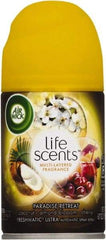 Air Wick - 6.17 oz Aerosol Can Air Freshener - Liquid, Paradise Retreat Scent, Environmentally Safe - Exact Industrial Supply