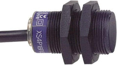Telemecanique Sensors - PNP, 8mm Detection, Cylinder, Inductive Proximity Sensor - 3 Wires, IP68, 12 to 24 VDC, M18x1 Thread, 36mm Long - Exact Industrial Supply