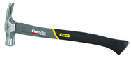 STANLEY® FATMAX® Graphite Checkered Framing Hammer Axe Handle Rip Claw – 22 oz. - Exact Industrial Supply