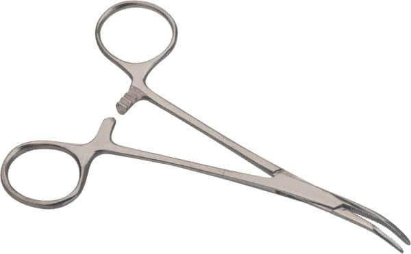 Excel - 5" OAL All Purpose Hemostat - Curved Nose - Exact Industrial Supply