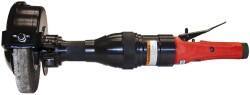 Universal Tool - 6" Wheel Diam, 6,000 RPM, Pneumatic Angle & Disc Grinder - 5/8-11 Spindle, 40 CFM, Side Exhaust - Exact Industrial Supply