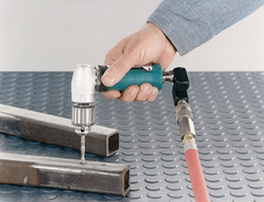 #51847 - 1/4" Chuck Size - Air-Powered Industrial Quality Drills - Exact Industrial Supply