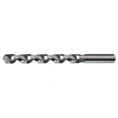3/8 RHS / RHC HSS 118 Degree Radial Point High Helix Jobber Drill - Bright - Exact Industrial Supply